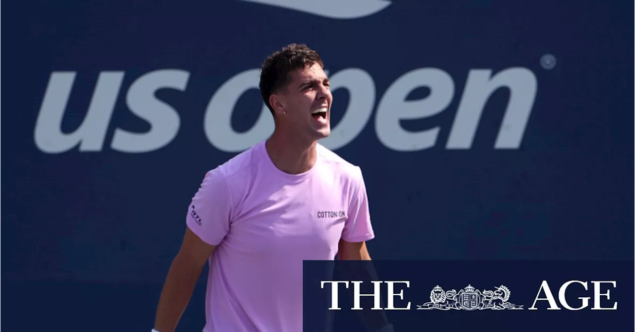 Giant-killer Kokkinakis keen to make up for lost time at US Open after huge upset