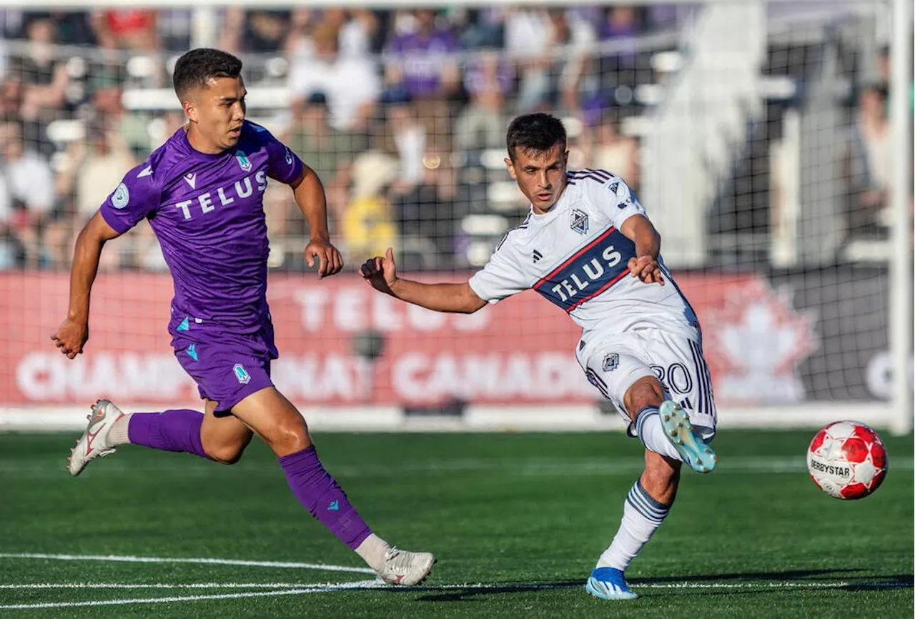 Pacific FC in uphill battle against Whitecaps in second leg of Voyageurs Cup semifinal