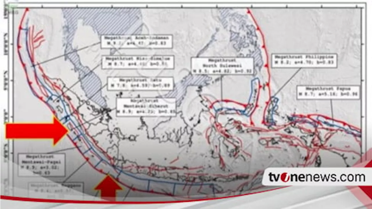 Ada Ancaman Mengintai, Gempa Megathrust Magnitudo 8,9 Berpotensi Terjadi di Mentawai Sumatera Barat