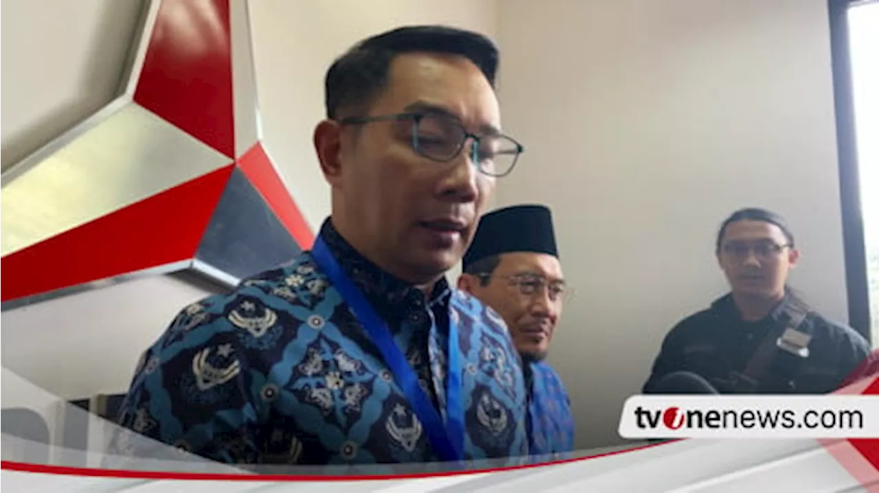 Cuitan Lama 'Karakter Orang Jakarta Tengil, Hedon' Viral, Ridwan Kamil: Dulu Saya Adalah...