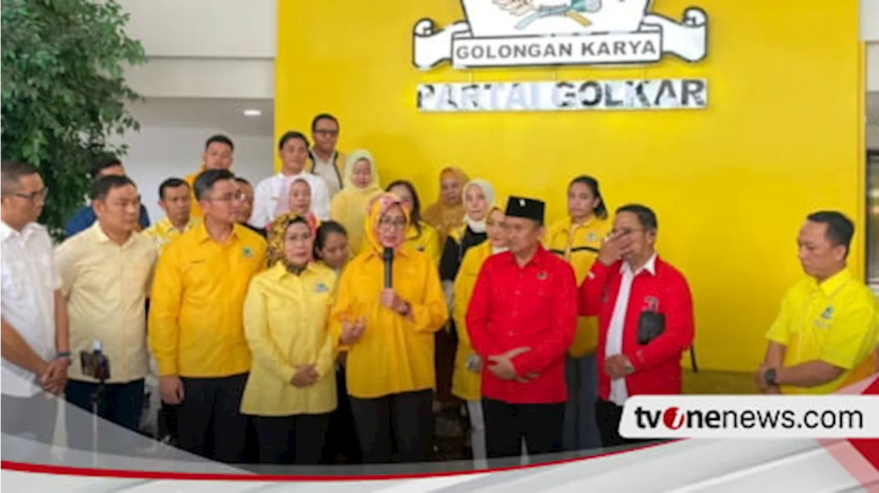 Curhat Airin Rachmi Diany Usai Diusung Partai Golkar di Pilkada 2024 Banten, Ada Keinginan Ini...