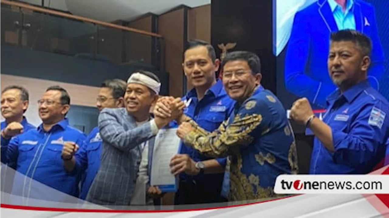 Demokrat Resmi Dukung Dedi Mulyadi-Erwan Setiawan di Pilgub Jabar 2024