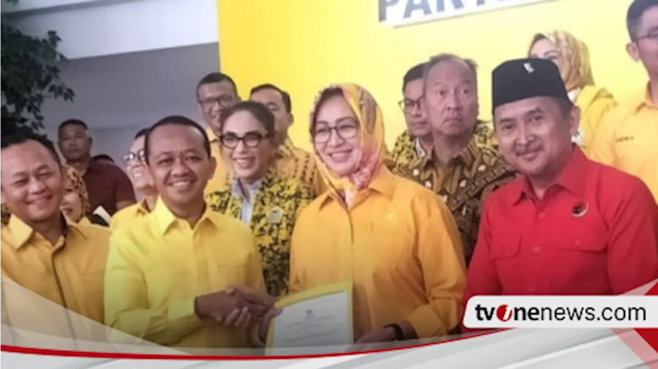 Golkar-PDIP Resmi Dukung Airin-Ade di Pilkada Banten, Bahlil Tegaskan KIM Tetap Kompak