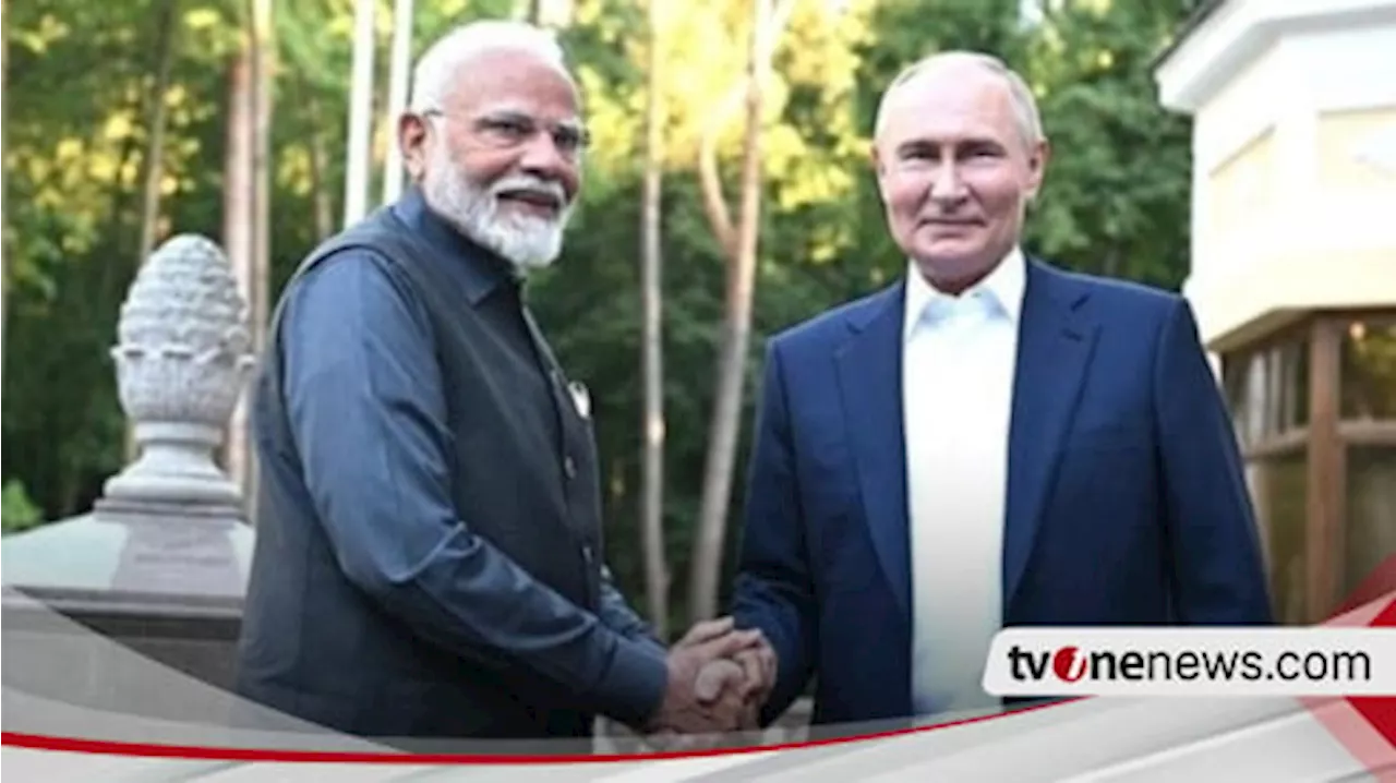 Presiden Rusia Vladimir Putin Telepon Perdana Menteri India Mendadak Bahas Konflik Ukraina, Hasilnya Ternyata...