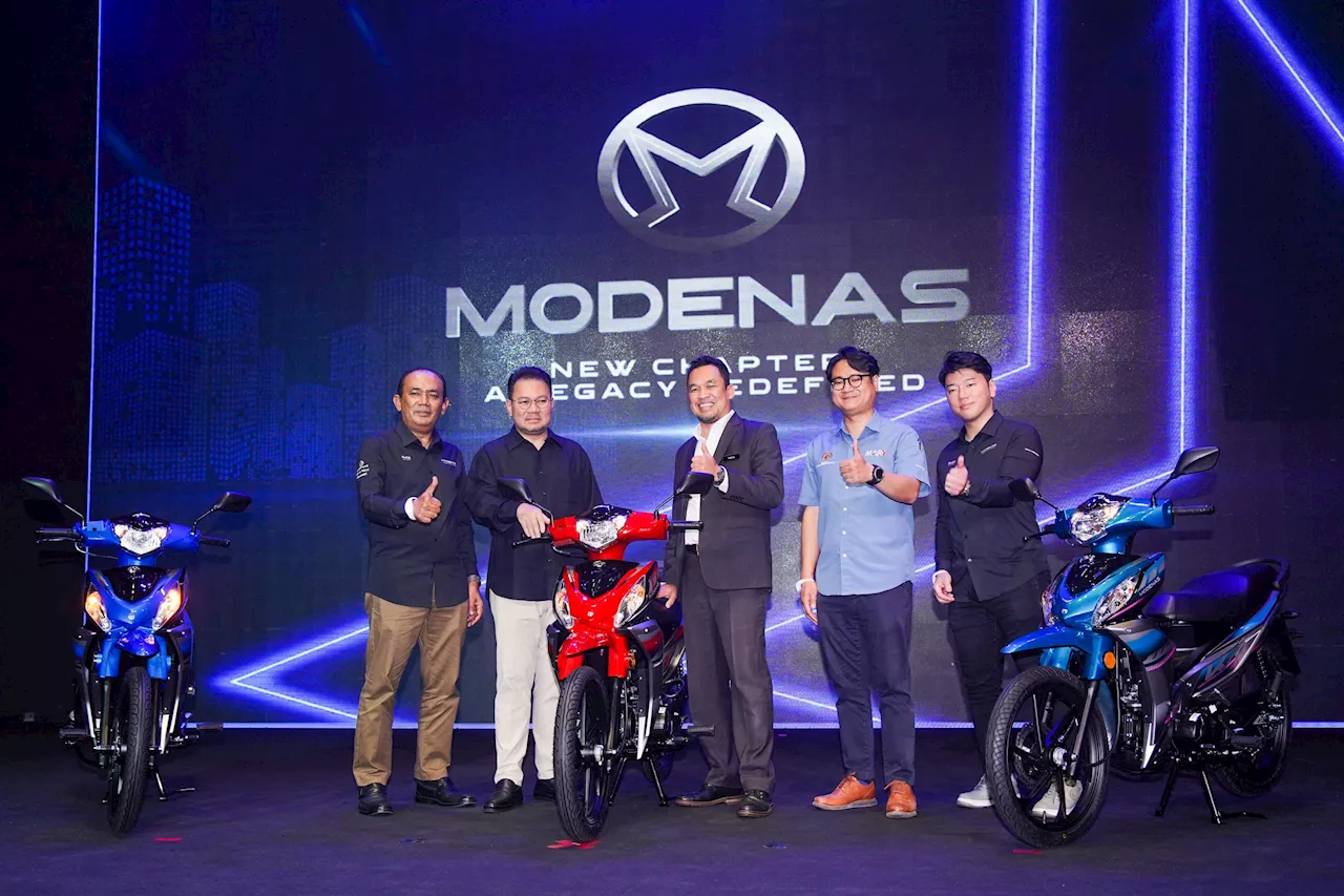 Modenas lancar logo, identiti jenama baharu