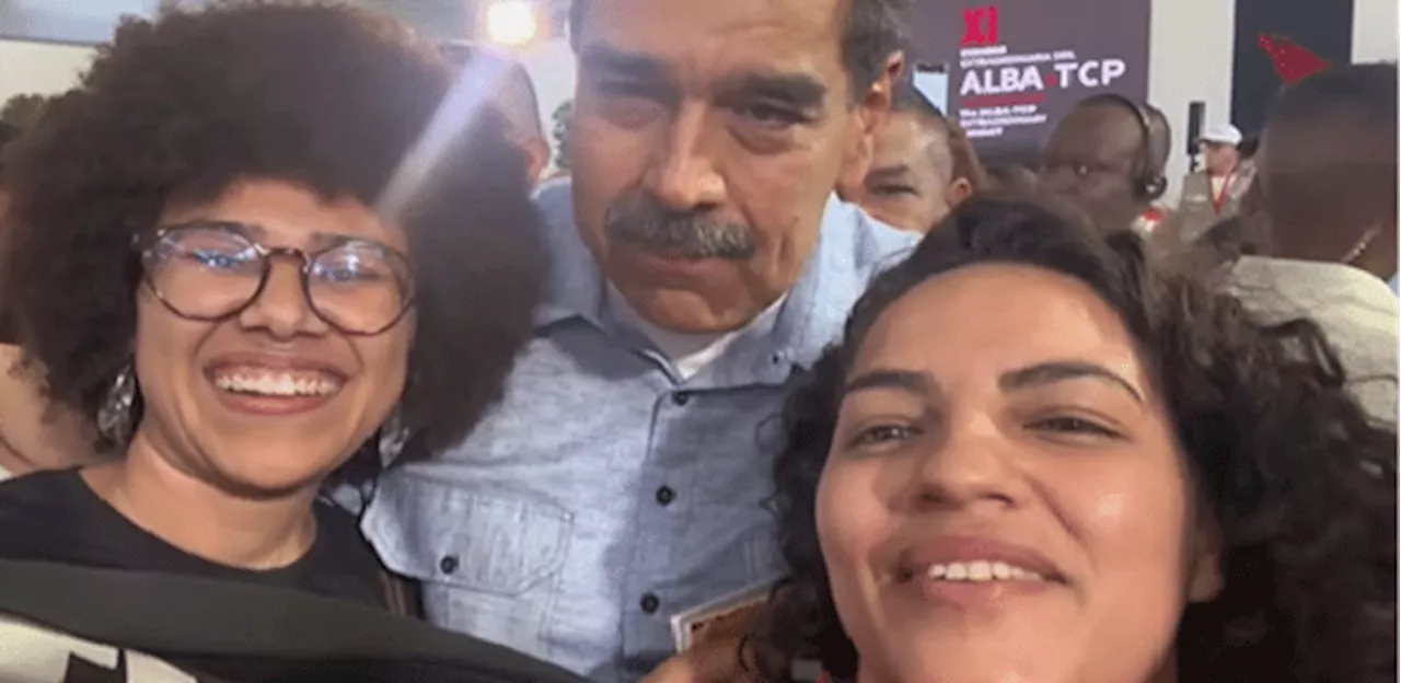 Deputada do PT tieta Nicolás Maduro em vídeo: 'Viva Maduro'