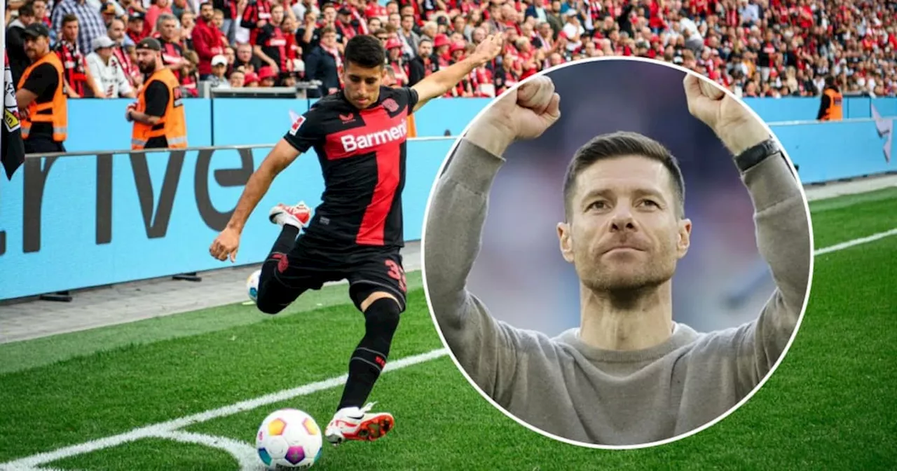 Xabi Alonso, técnico del Bayer Leverkusen, reveló el futuro del colombiano Gustavo Puerta