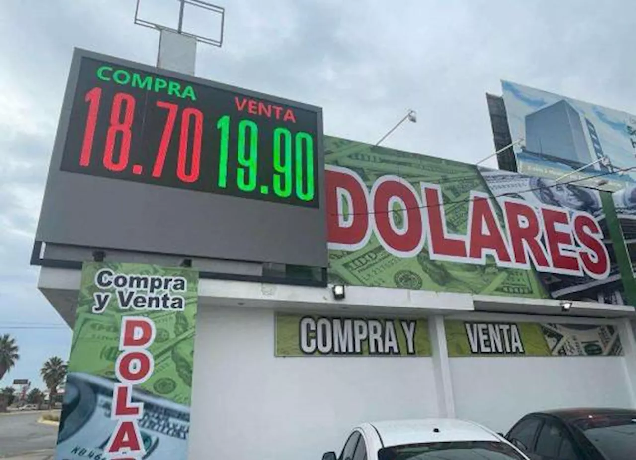 Pega al peso la tensión Israel-Hezbolá; sube el dólar hasta las 19.36 unidades, revela Banxico