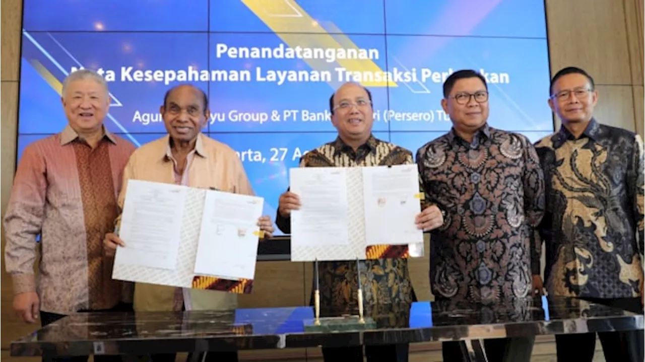 Bank Mandiri dan Agung Sedayu Group Teken MoU, Perluas Akses Layanan Keuangan Digital