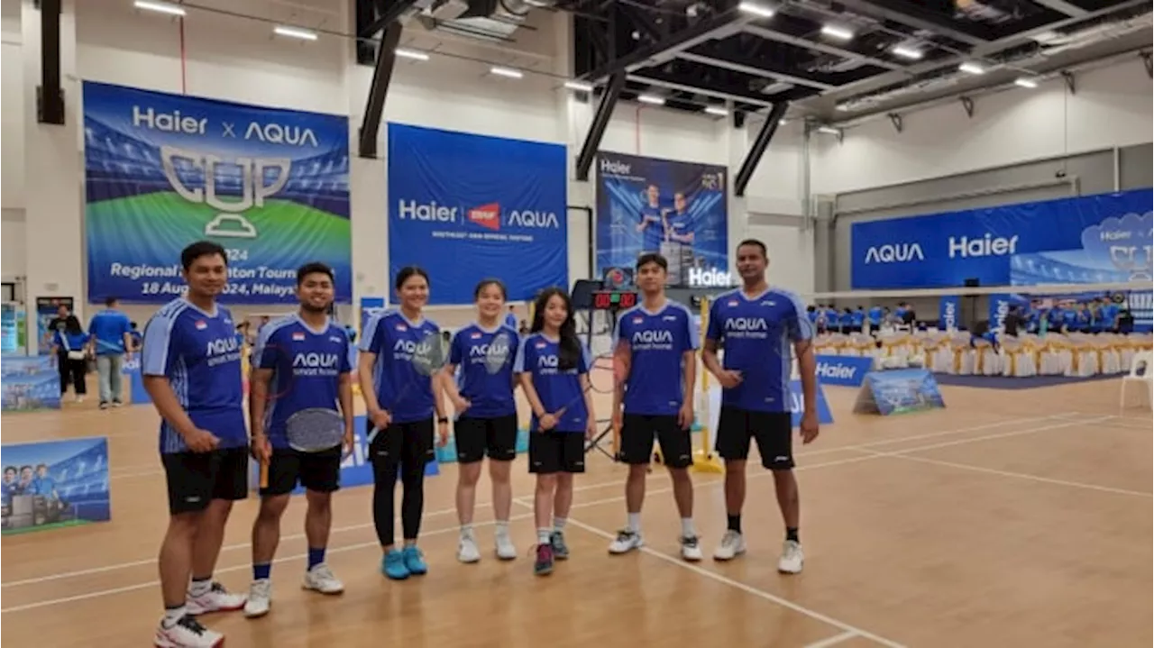 Pemenang Aqua Cup Wakili Indonesia di Turnamen Badminton Asia Tenggara