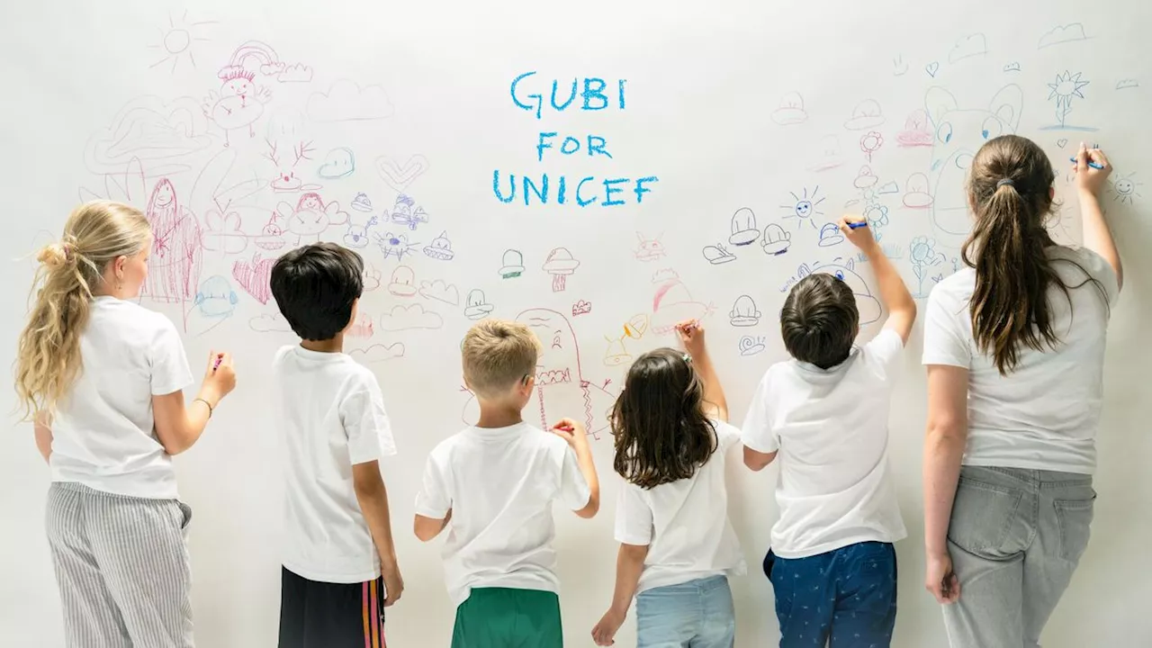 Gubi and Unicef launch 'Young Hopes' campaign to support vulnerable children worldwide