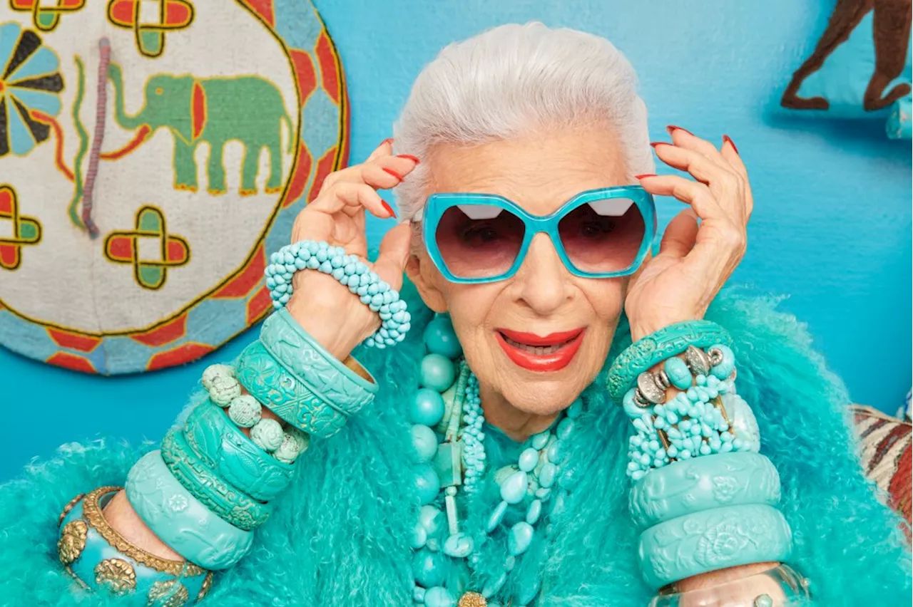 Iris Apfel, the Late Color-happy Style Icon, Is the Focus of a New Posthumous Book