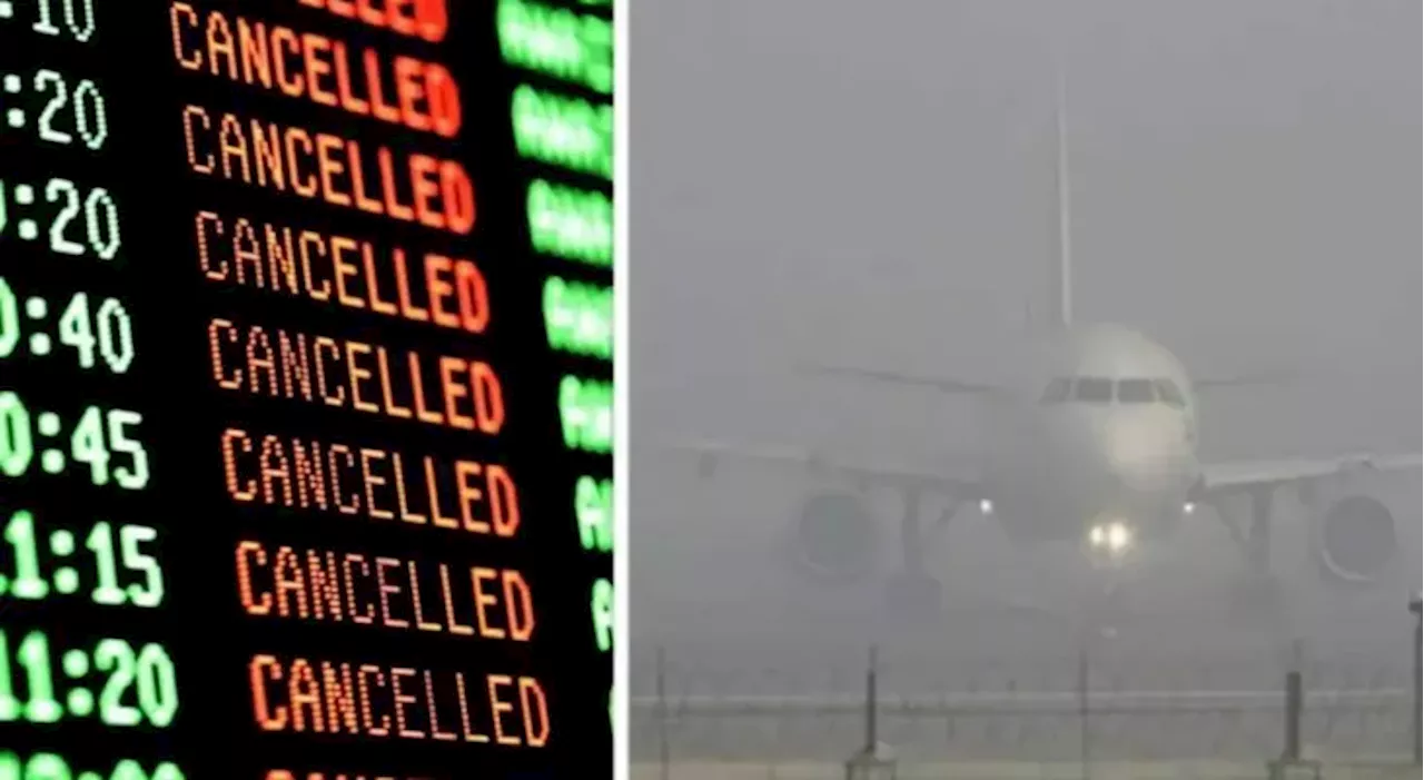 12 flights from Karachi airport cancelled due to bad weather