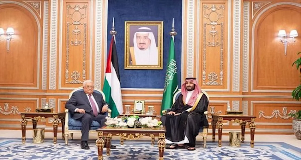 Palestinian president calls on Saudi crown prince to discuss Gaza