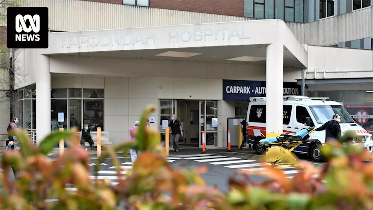 Ambulance ramping at Maroondah Hospital forces paramedics to call for back-up to treat patient