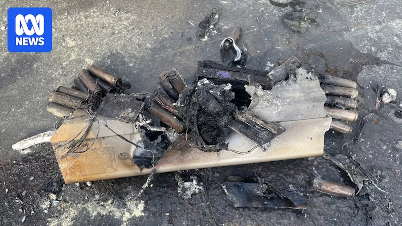 Teenager helped by passing firefighter as e-bike bursts into flames while on way to school in Alexandria