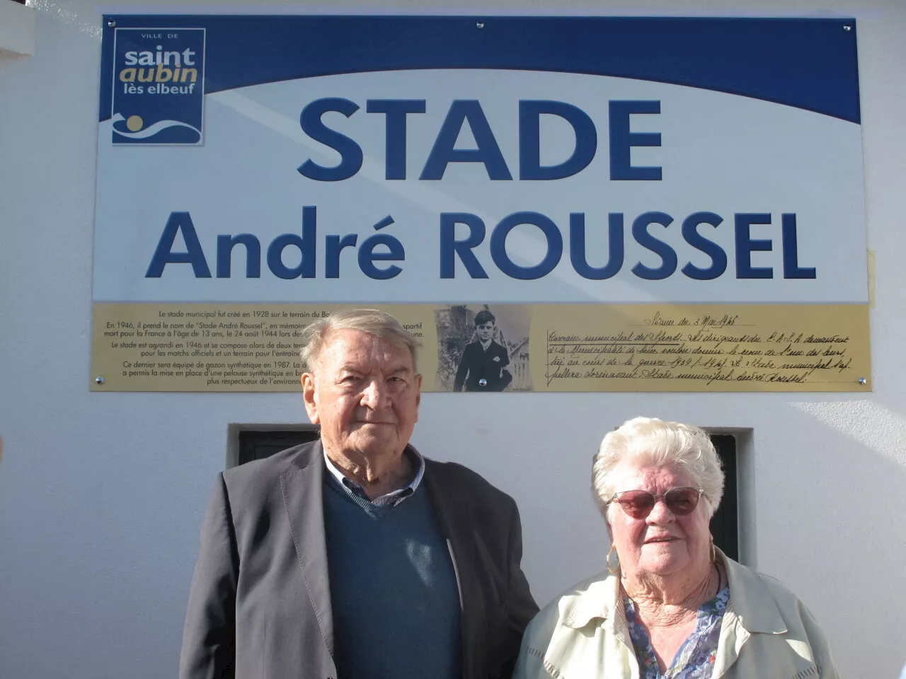 Saint-Aubin-lès-Elbeuf : un nouvel hommage à André Roussel, adolescent tué à la Libération