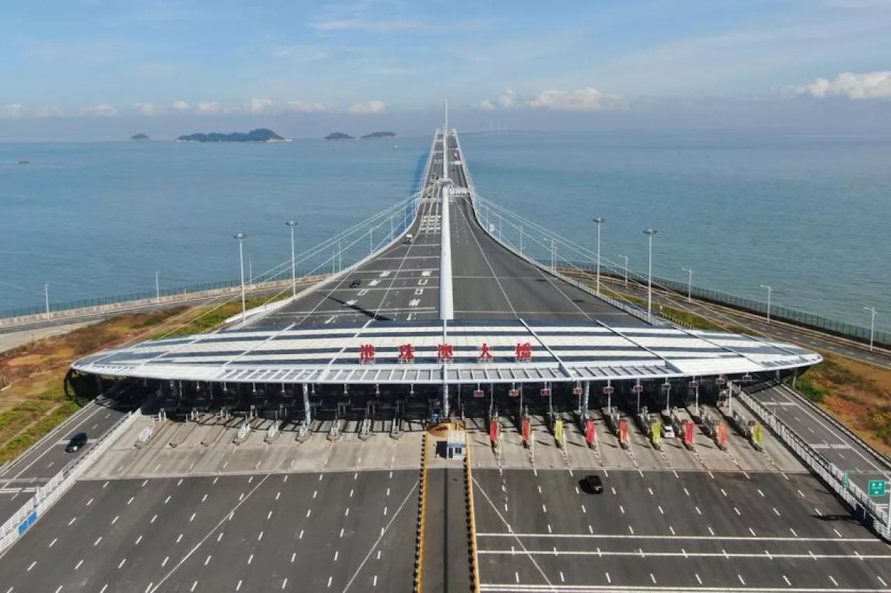 Jembatan Hong Kong-Zhuhai-Makau catat peningkatan impor dan ekspor