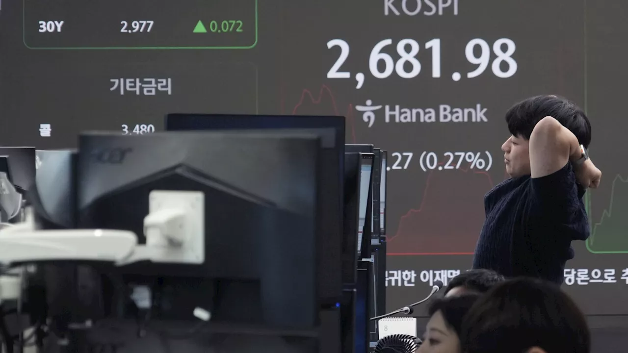 Asian benchmarks mostly decline as markets await Nvidia earnings