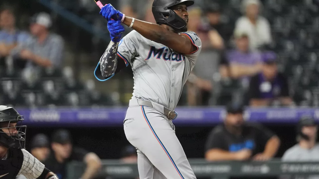 Marlins rally for 5 runs in 9th inning to stun Rockies 9-8 on Sánchez's homer