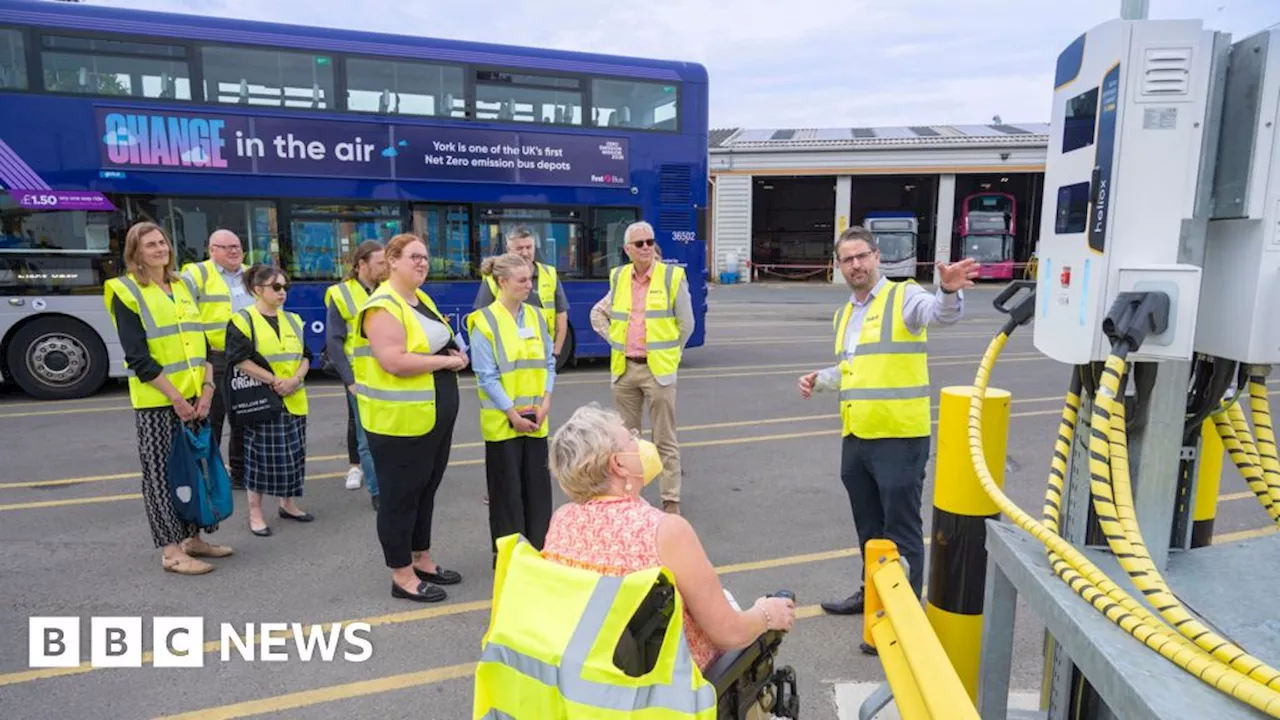 York bus depot goes net zero with all-electric fleet
