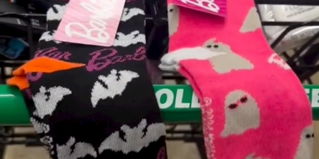 Dollar Tree Is Selling $1.25 Barbie and Disney Socks