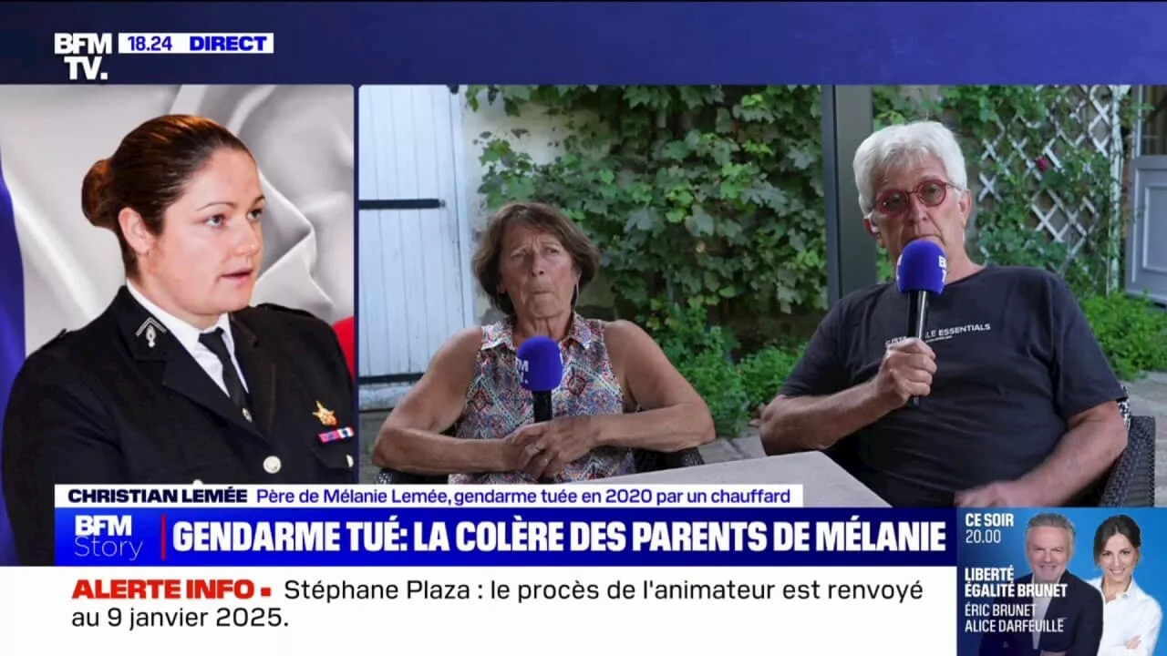 Gendarme tué: la colère et l'émotion des familles des victimes de chauffards