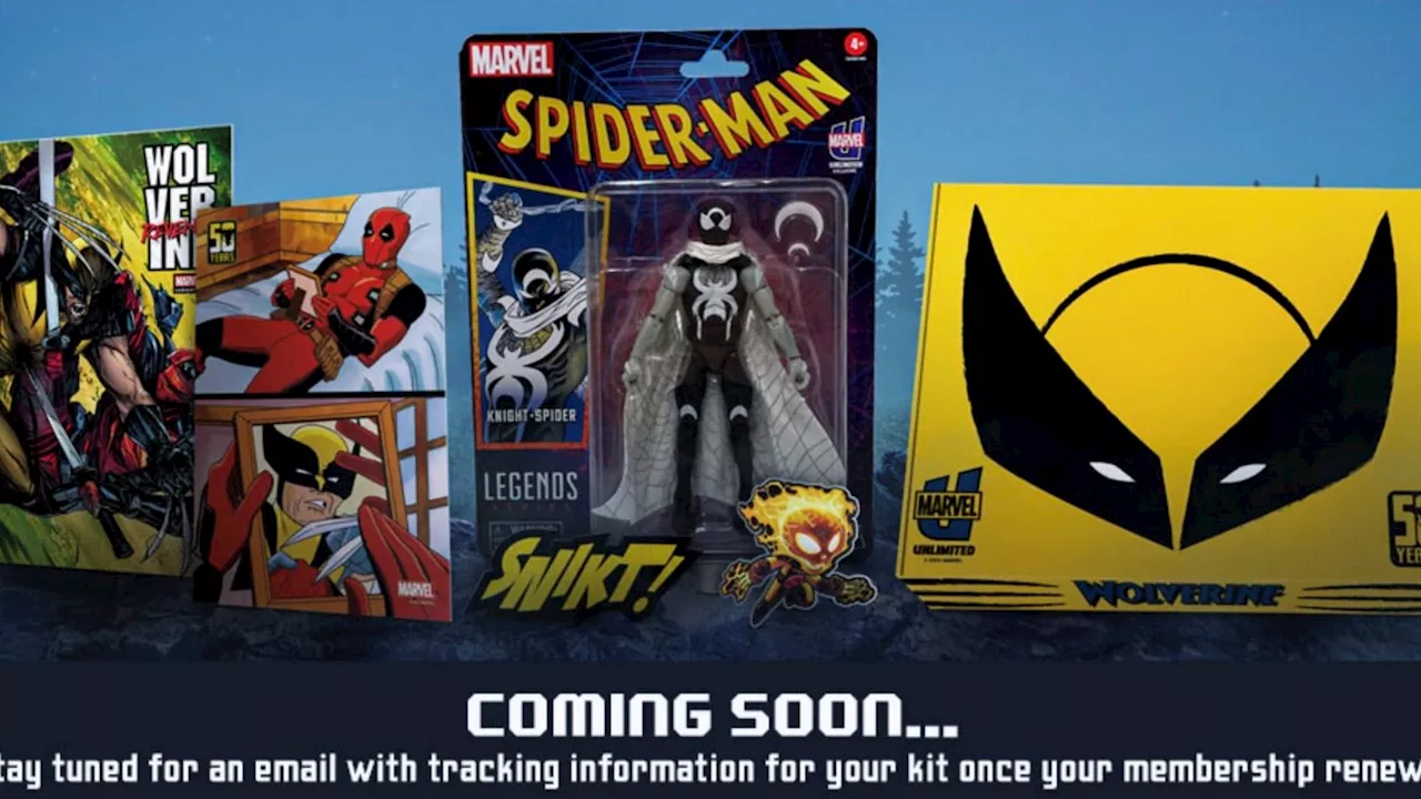 Marvel Unlimited Debuts Exclusive Knight-Spider Marvel Legends Figure