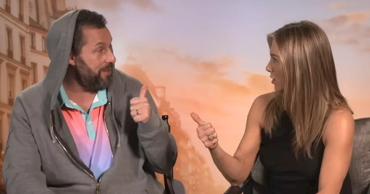 Jennifer Aniston Storming Out During Resurfaced Interview With Adam Sandler Is Going Viral