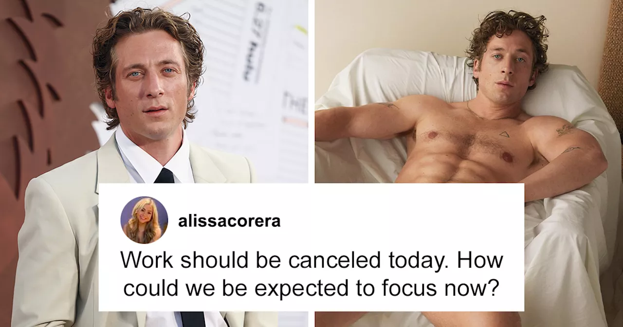 “Offensively Hot” Calvin Klein Underwear Campaign Features Jeremy Allen White Wet By The Pool