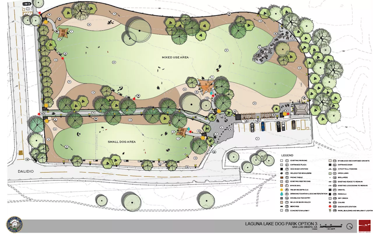 San Luis Obispo constructing new dog park at Laguna Lake