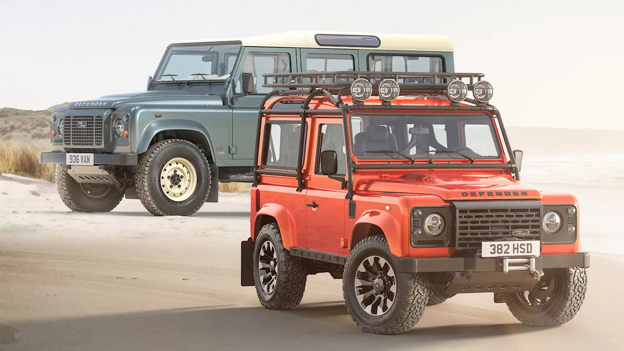 Land Rover Brings Back Classic Defender V8 With A Modern Twist