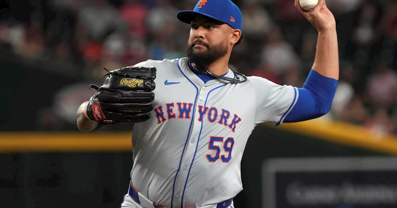 Sean Manaea strikes out 11 as Mets stop Diamondbacks' win streak