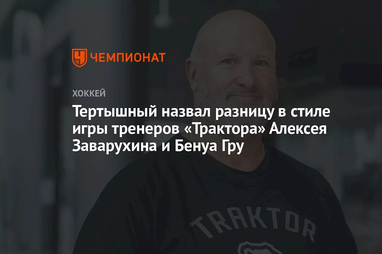 Тертышный назвал разницу в стиле игры тренеров «Трактора» Алексея Заварухина и Бенуа Гру