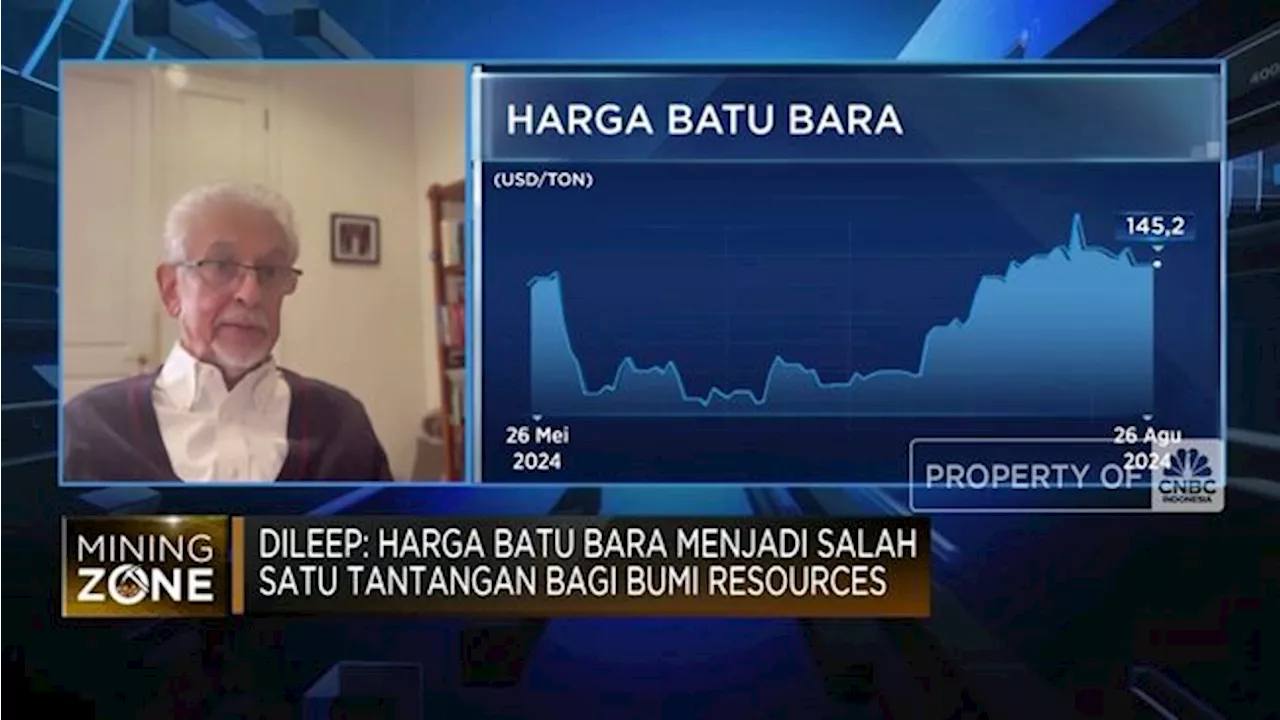 BUMI Optimis Bidik Produksi Batu Bara Hingga 82 Juta Ton di 2024