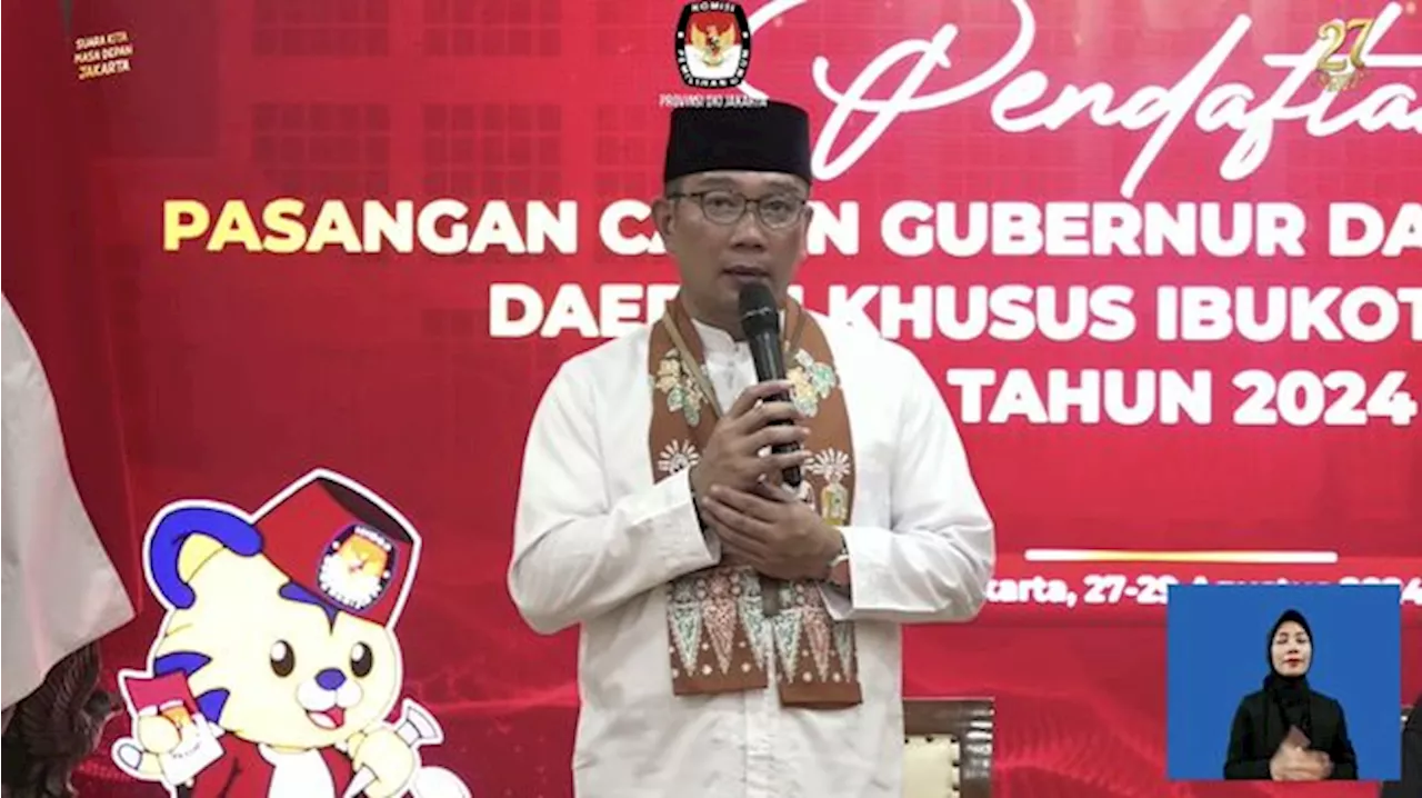 RK: Ibu Kota ke Nusantara, Jakarta Butuh Imajinasi dan Definisi Baru