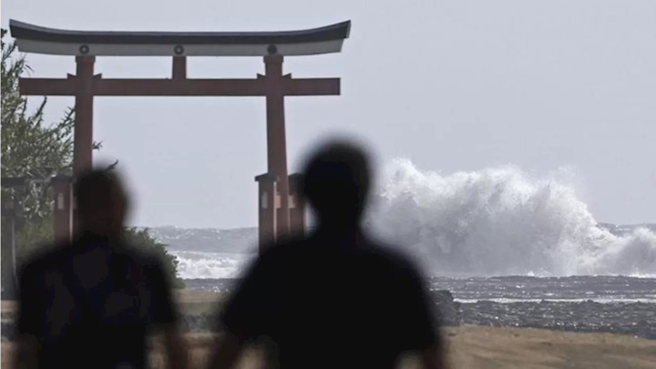 Usai Peringatan Gempa Megathrust, Jepang Dihantam Badai Kuat