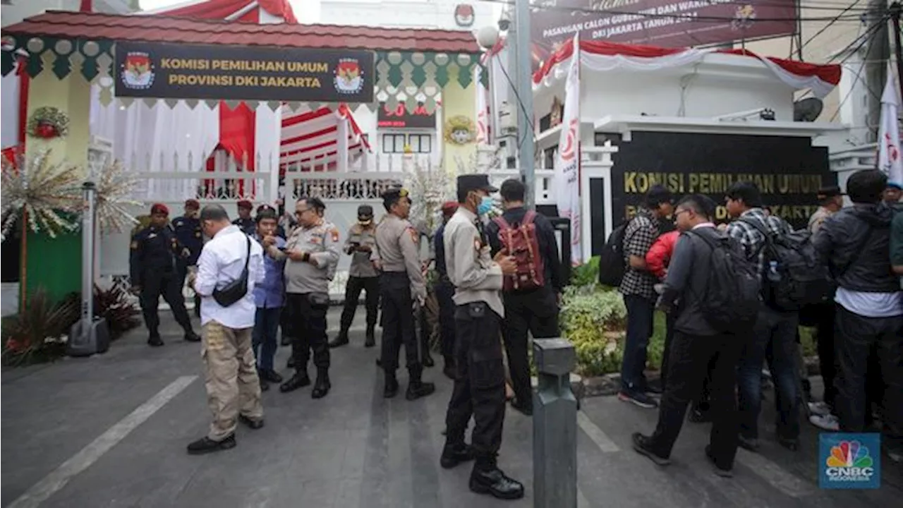 Warga DKI Hindari Jalan Ini, Ada Pendaftaran Cagub-Cawagub Jakarta