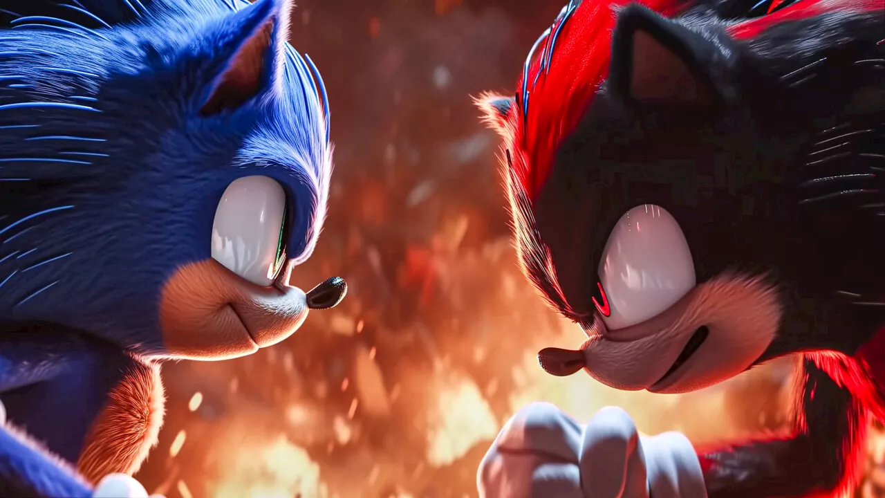 Sonic the Hedgehog 3: Erster Trailer offenbart Keanu Reeves als bösen Igel
