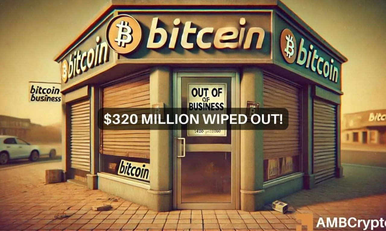 Crypto liquidations top $300M in 24 hours: What’s behind the crash?