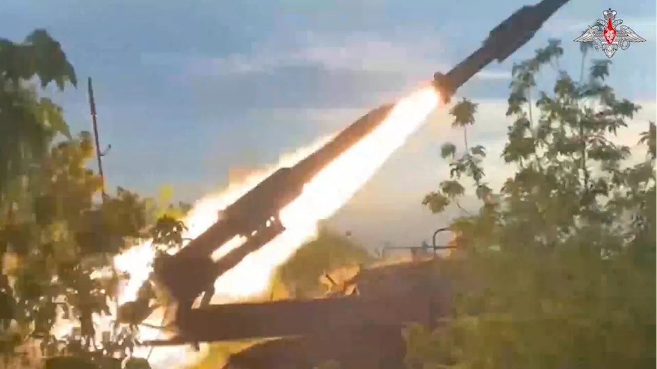 A Russian missile strikes a Ukrainian city already in mourning for deaths in an earlier attack