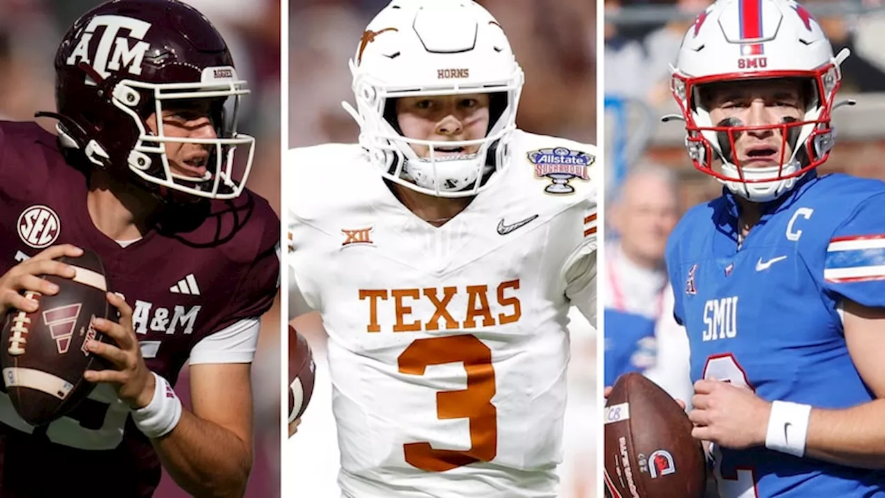 Best Texas QBs: See where Quinn Ewers, Conner Weigman rank