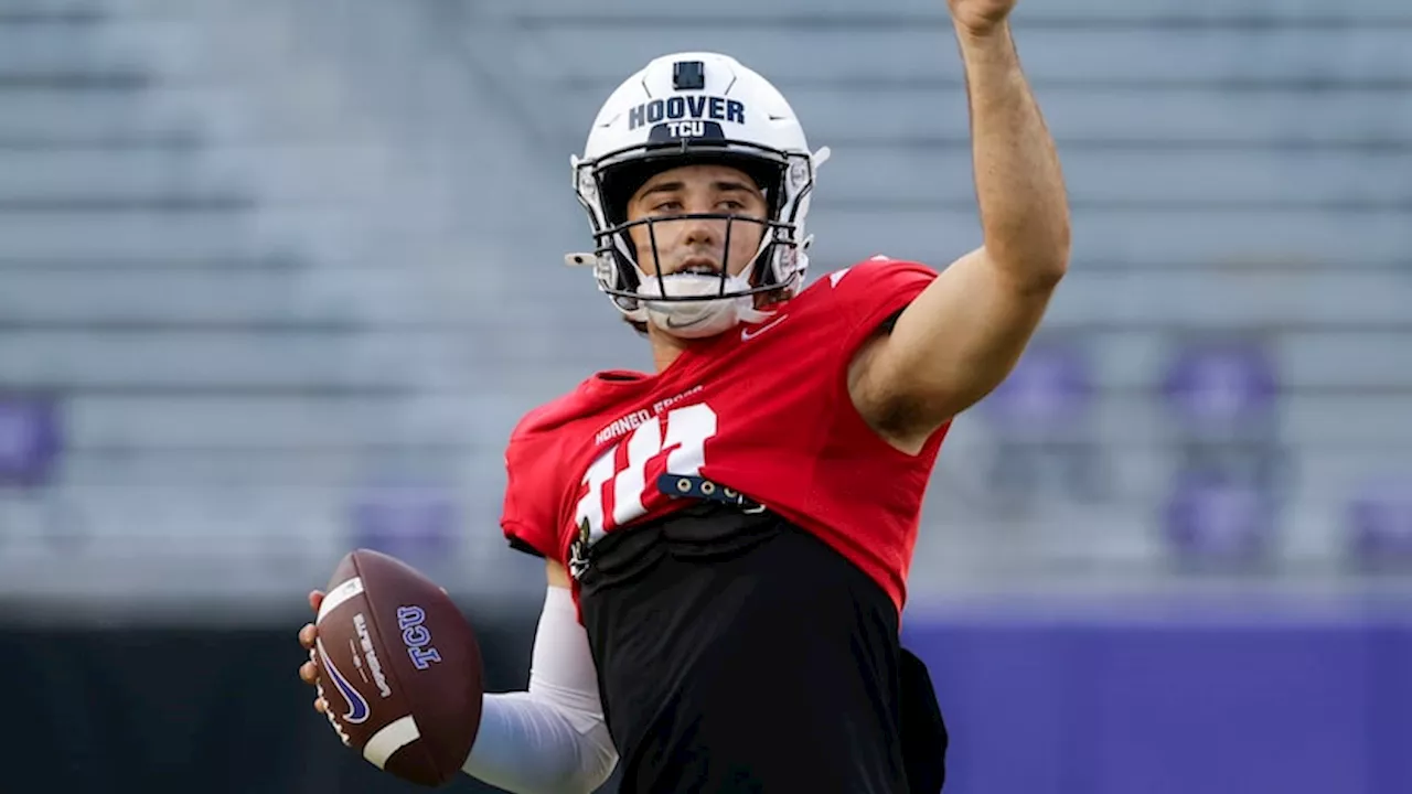 How QB Josh Hoover plans to revive TCU after ups, downs and detours