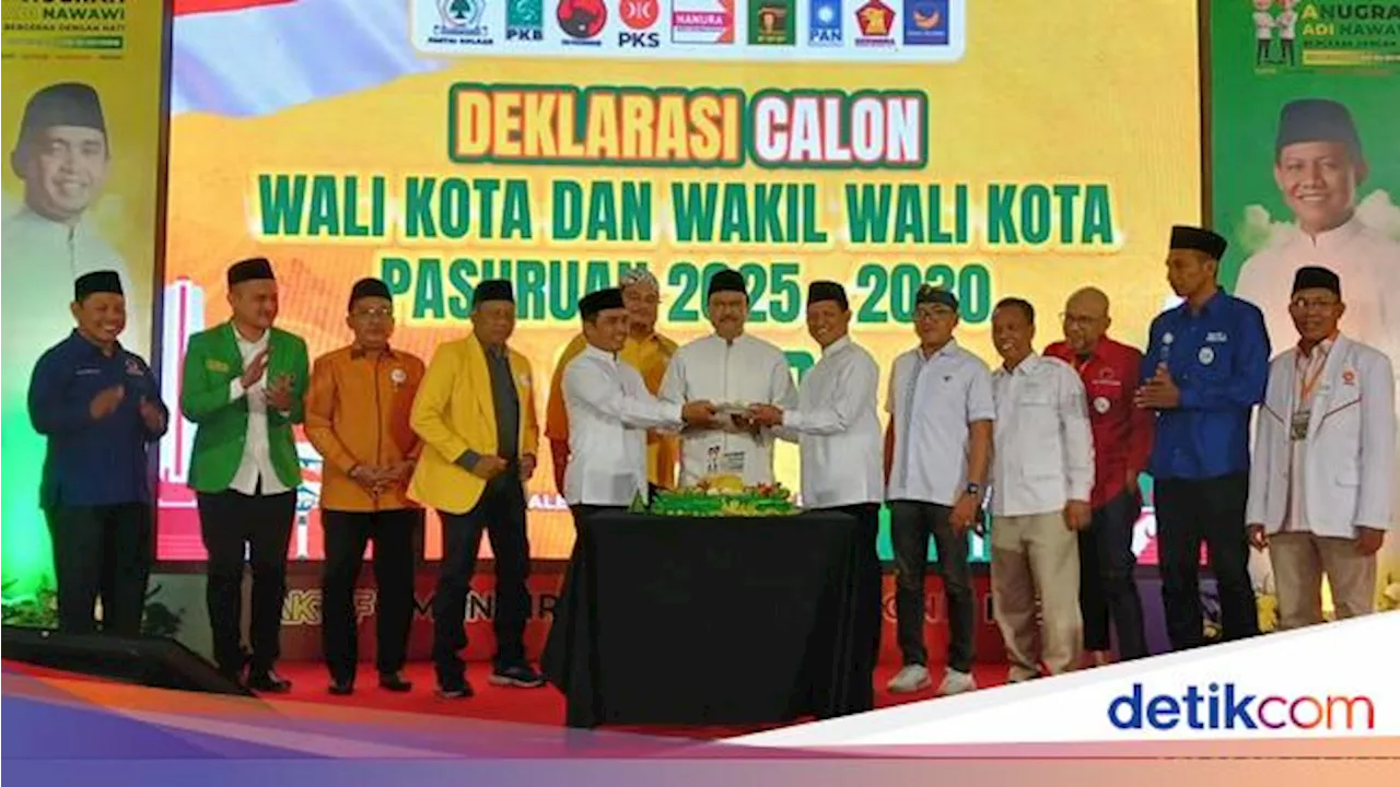 Adi Wibowo-Nawawi Maju Pilwali Pasuruan, Gus Ipul Pesan Jangan Korupsi