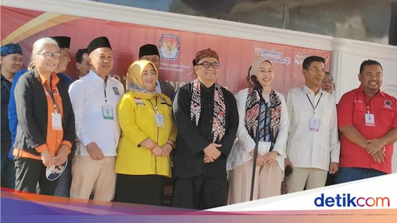 Langkah Awal Syakur-Putri di Pilbup Garut 2024