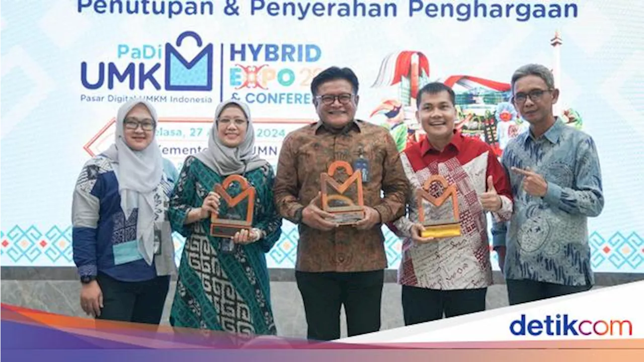 Dukung UMKM Naik Kelas, Pegadaian Borong Apresiasi di PaDi UMKM Expo