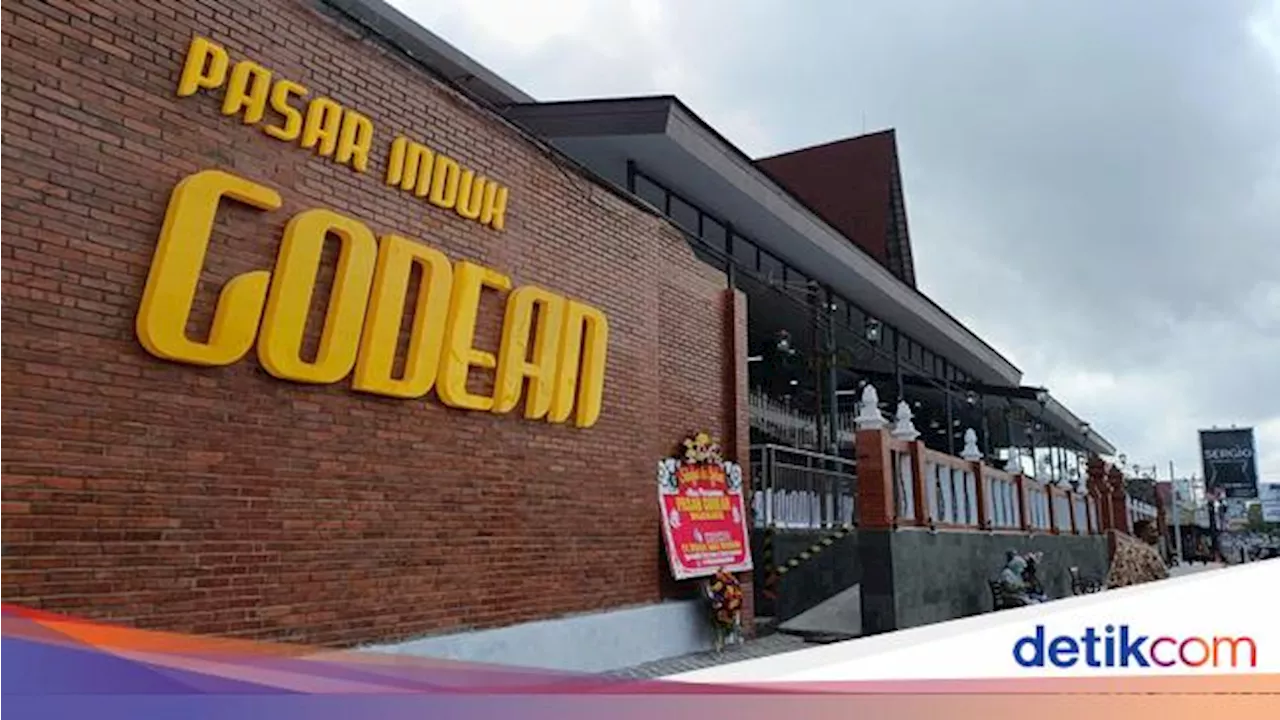 Pasar Godean Sleman 'Dipermak' Jokowi, Habiskan Rp 89 M!