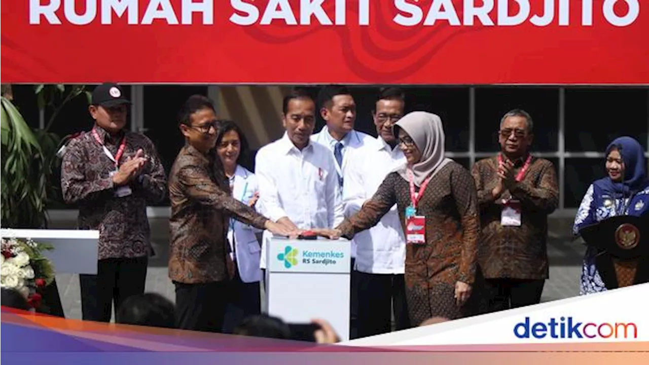 Resmikan Gedung Kesehatan Ibu dan Anak Rp 500 M di DIY, Jokowi Pesan Hal Ini