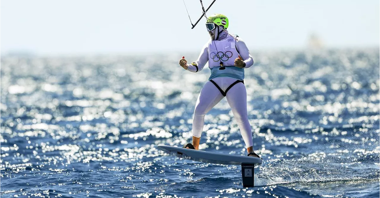 Wenn der Olympiasieger über den Traunsee fliegt