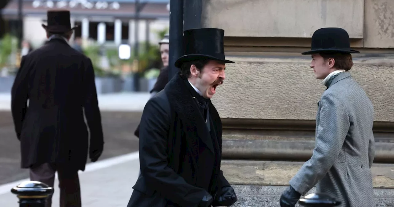 City street transformed into 1800s Dublin for new Netflix drama